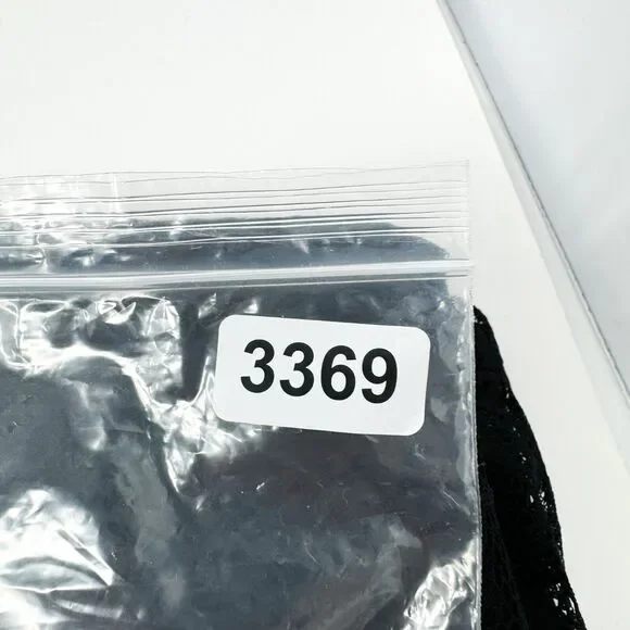 Candalite Petite Long Dress Womens Floral Lace Sleeveless Pleated Maxi Black LP - Picture 9 of 9